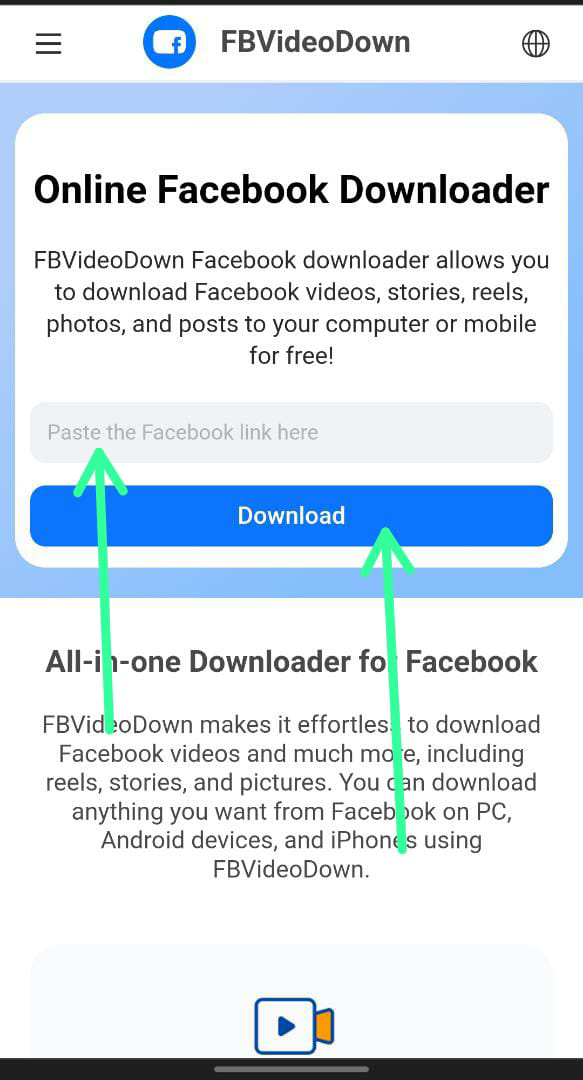 Online Facebook Downloader