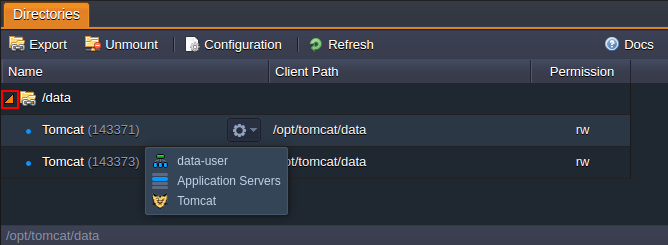 additional info on client nodes