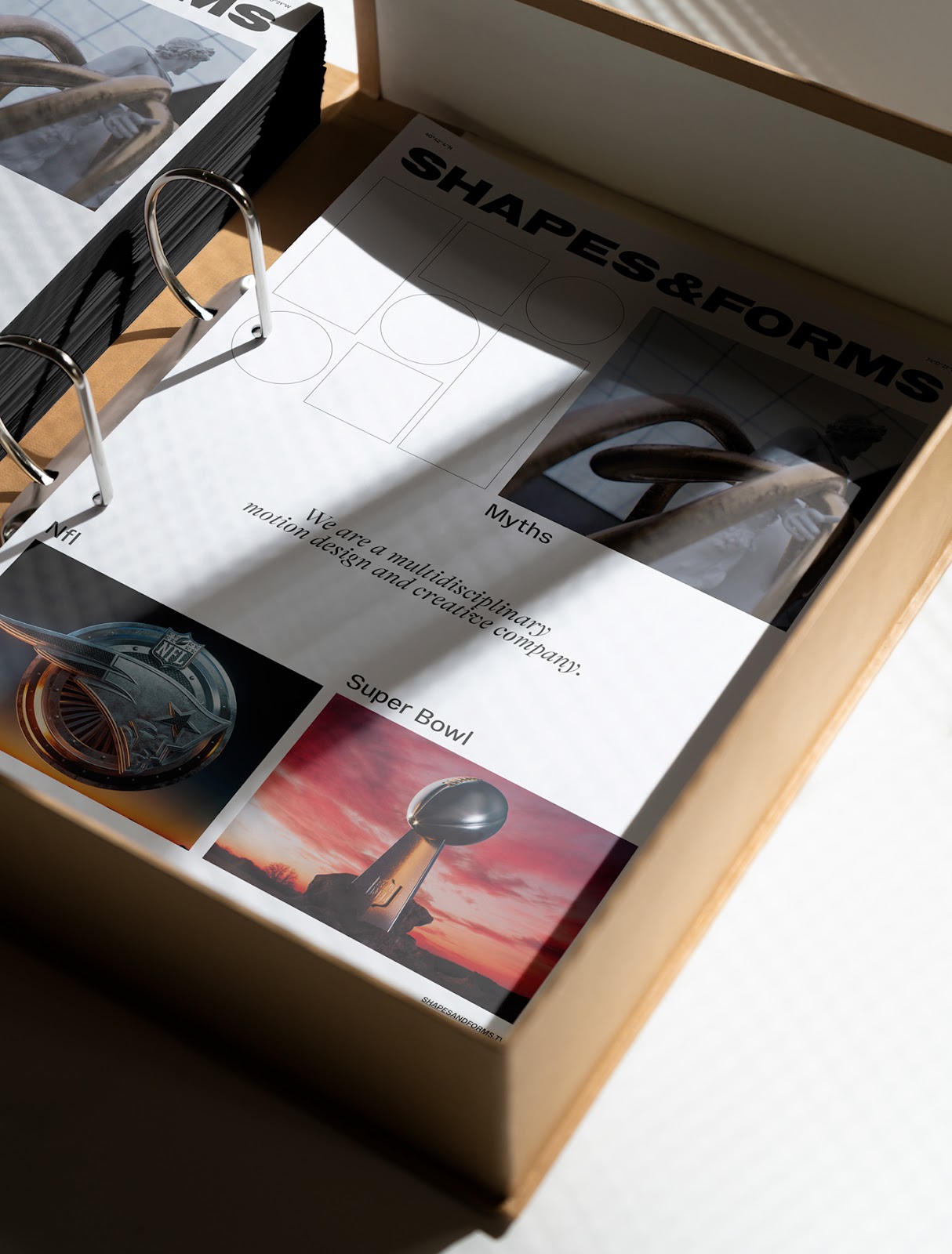 Branding and graphic design for Shapes&Forms: A Seamless Fusion of Branding, Visual Identity, and UI/UX artiocle