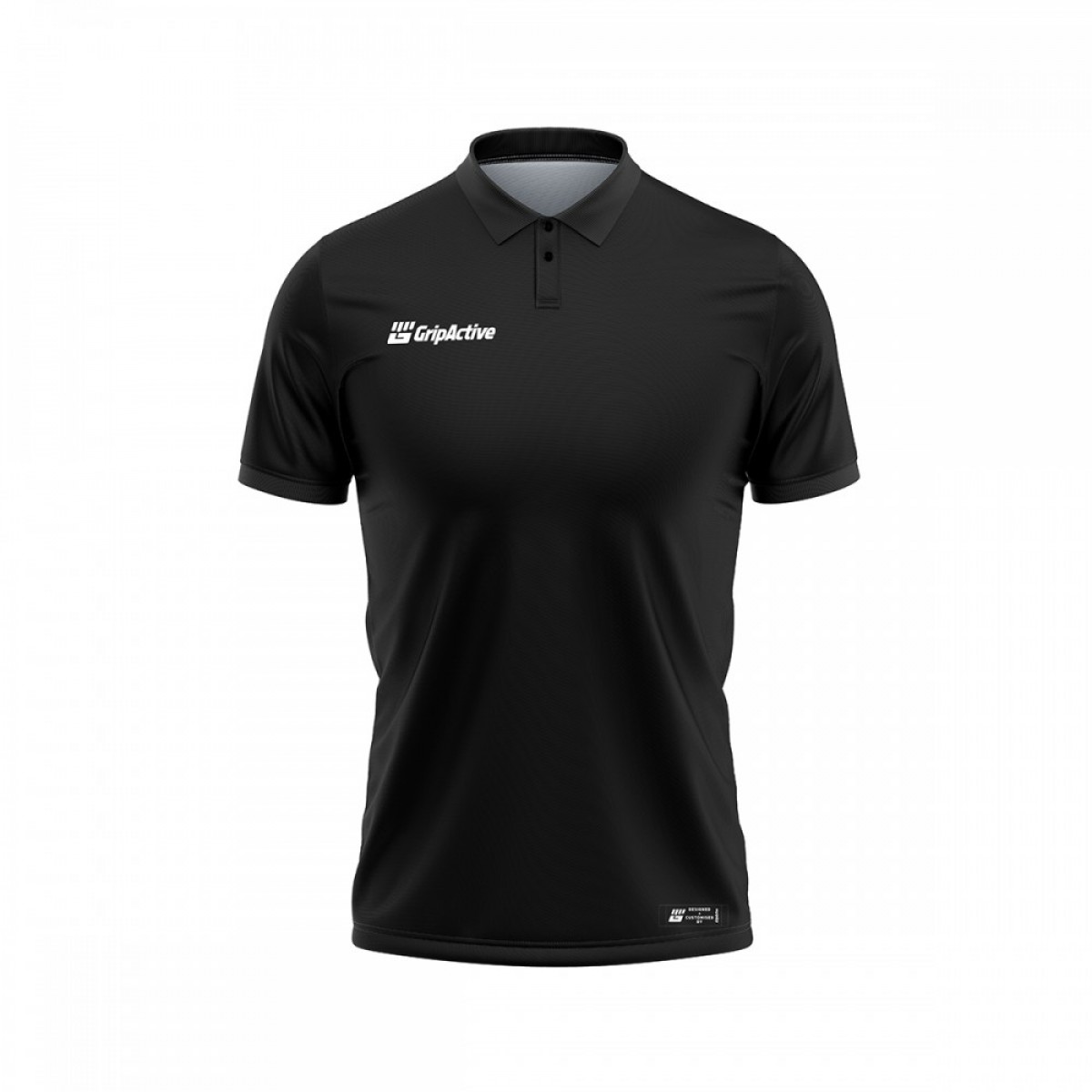 Grip Active Black Colour Sports Polo Shirt london