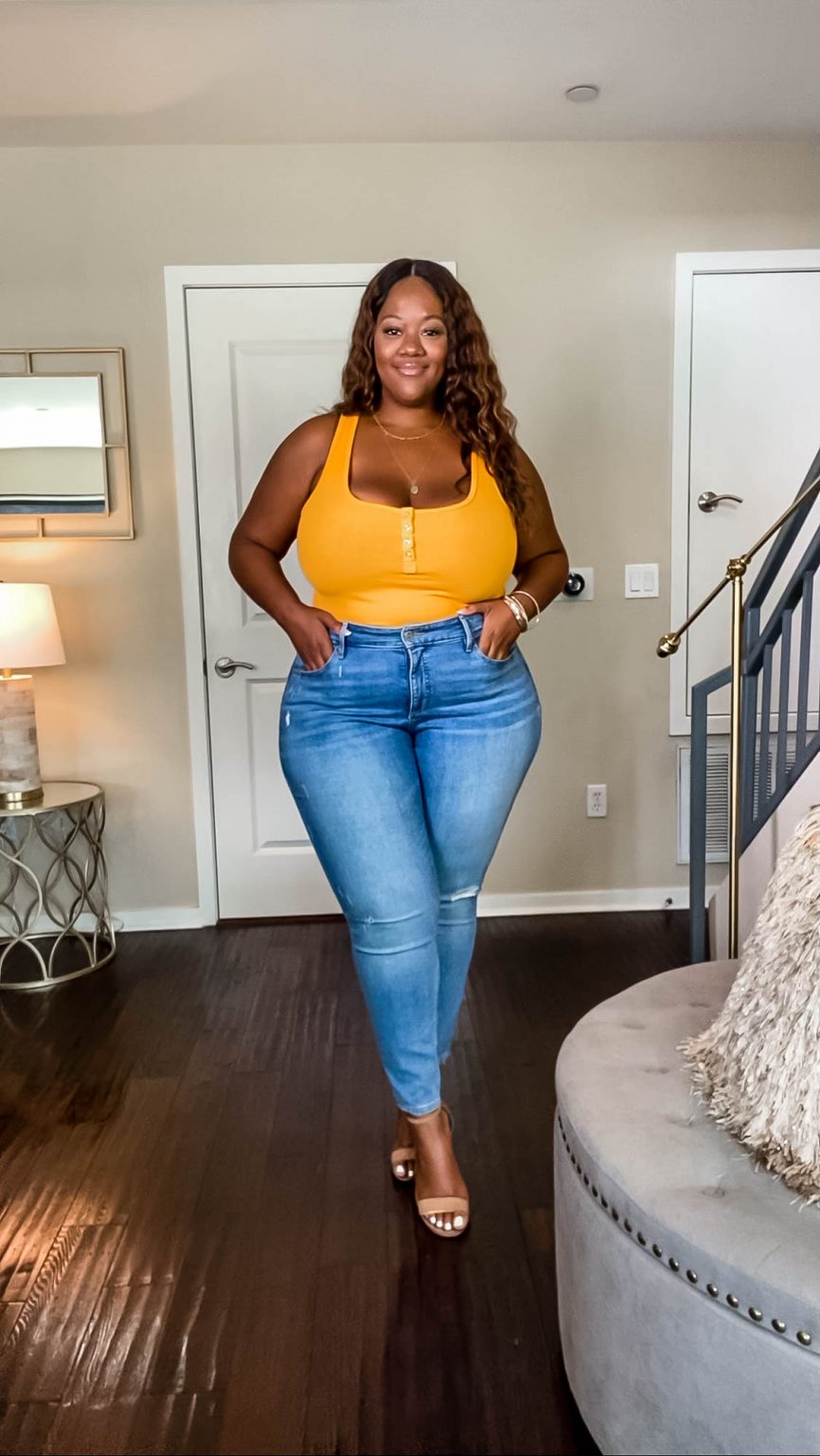 A Size 16 Woman Fit Into a Size 8 Dress on Instagram