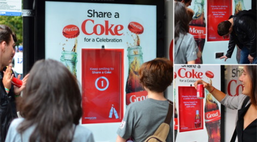 reklāmas stendi coca cola