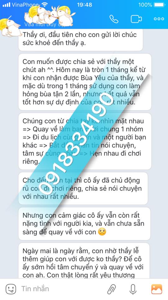 bùa yêu kéo chồng về