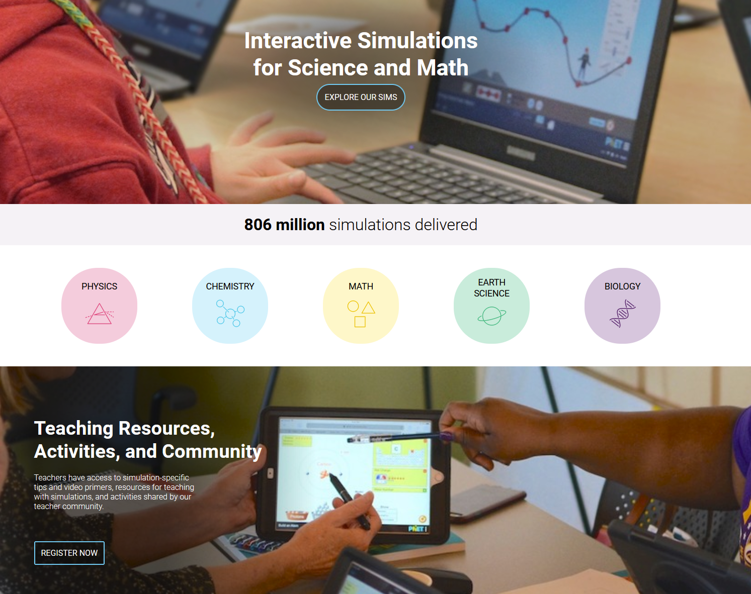 Interactive Science Online Teaching Program