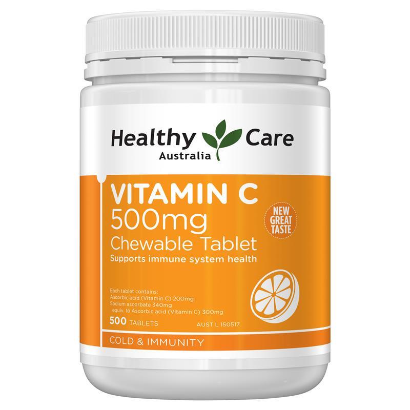 Viên uống Healthy Care Vitamin C giúp tăng cường miễn dịch