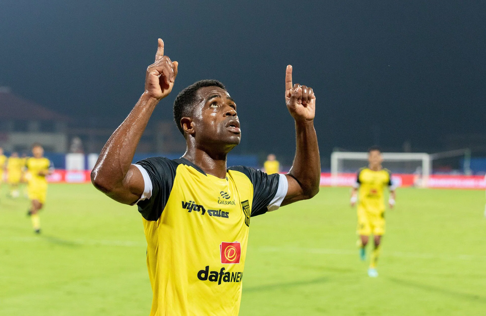 Hyderabad’s Bartholomew Ogbeche scored goals for fun