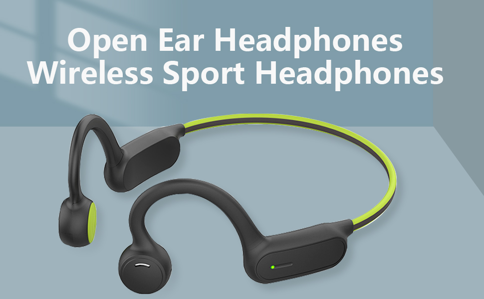 Open Ear Headphones Wireless Sport Headphones AIR  Conduction Headphones Bluetooth Sports Headset