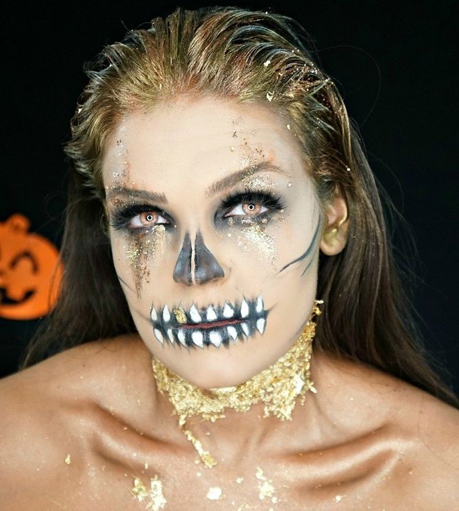 Halloween-Make-up