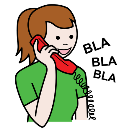 HABLAR POR TELEFONO DIBUJOS - Imagui