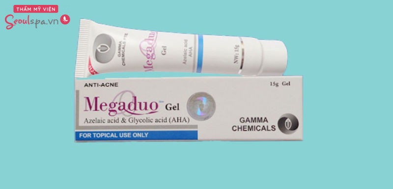 AHA trong kem trị mụn Megaduo kích thích cơ thể sản sinh nhiều collagen