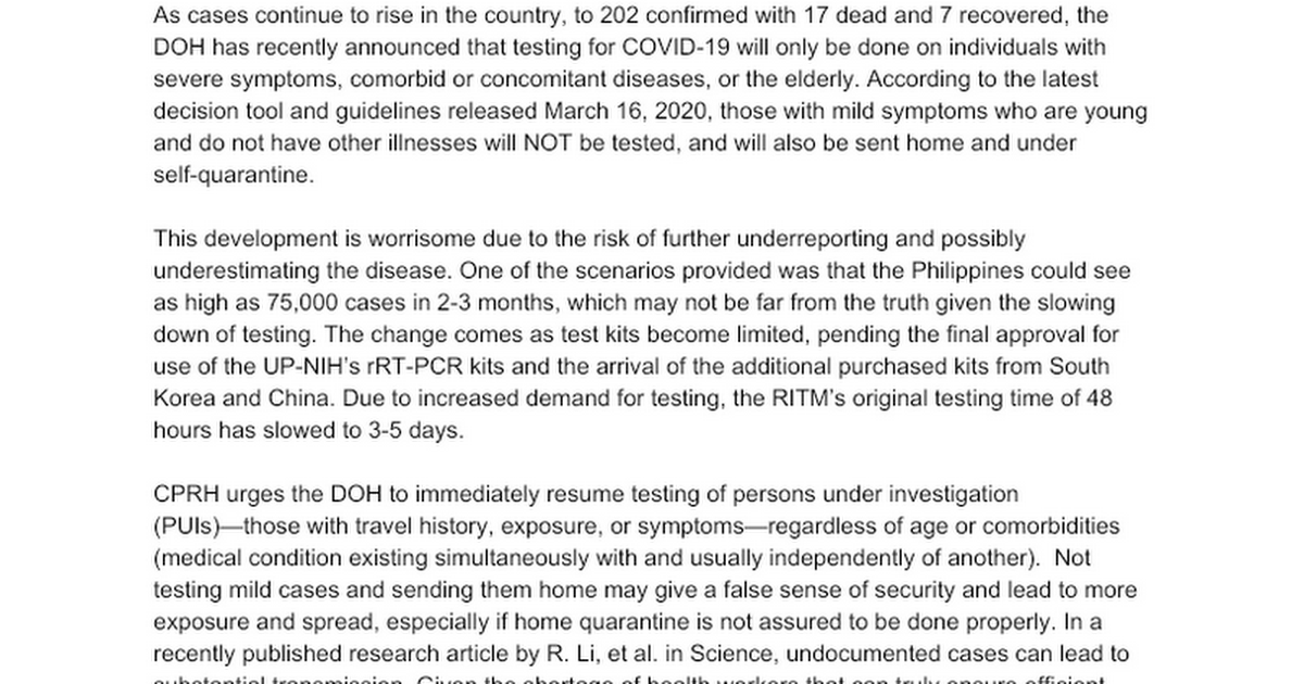 body of essay about covid 19