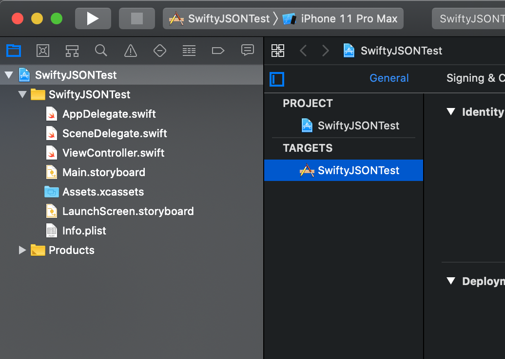 We're going to need the SwiftyJSON pod in order to use SwiftyJSON
