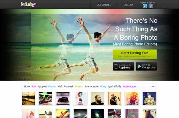 befunky 16 Melhores Editores de Fotografia Gratis para Utilização Online