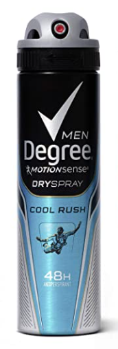 Degree Men Dry Spray Cool Rush Deodorant
