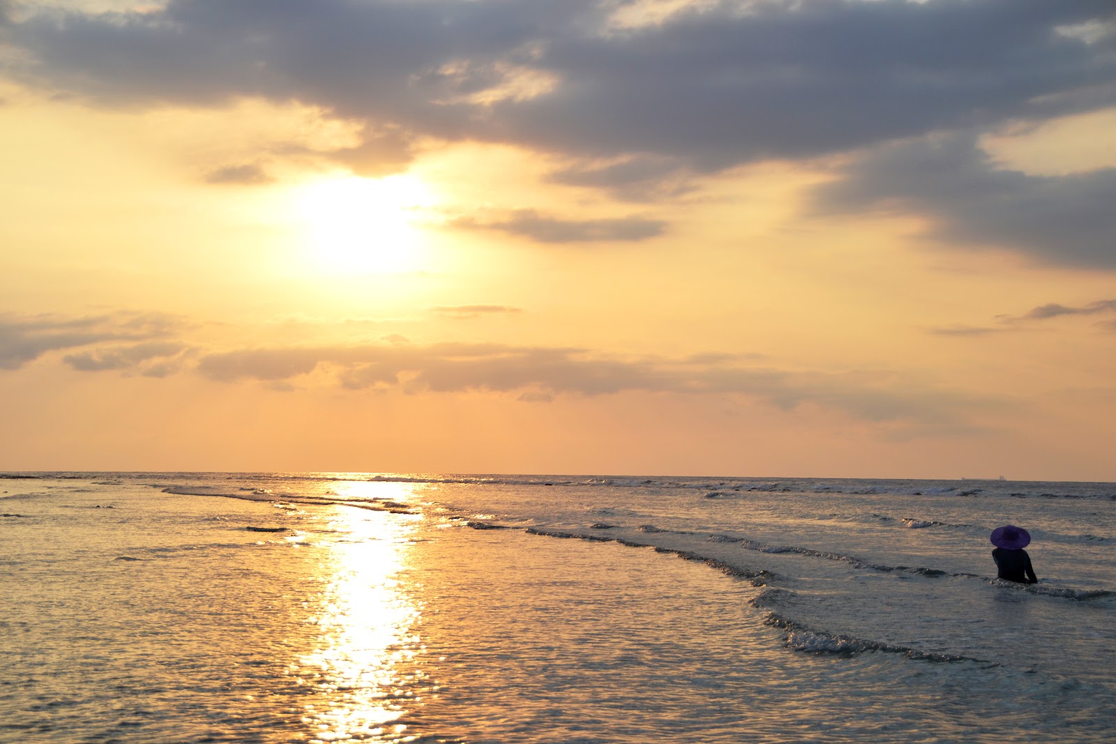 sunset di gili trawangan