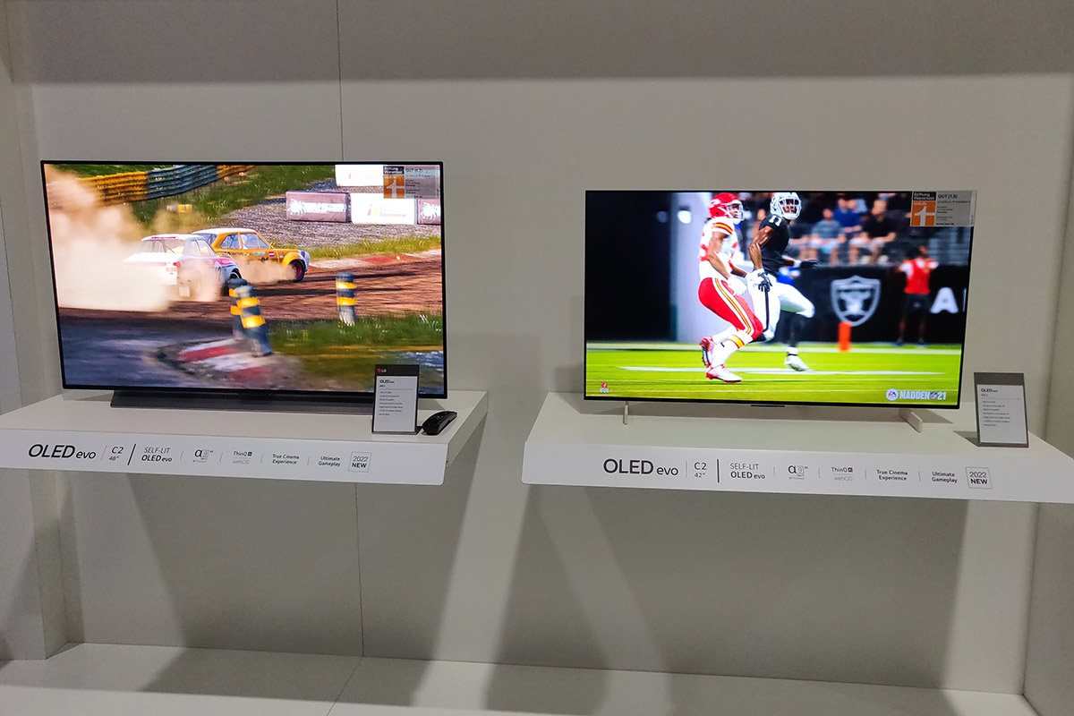 LG à l'IFA 2022 : TV OLED C2