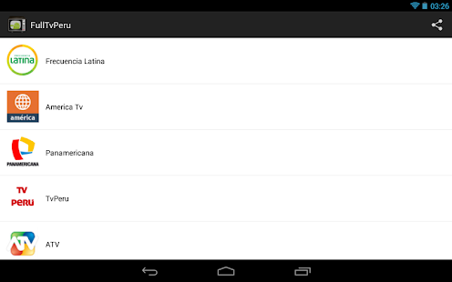 Download Full Tv Peru apk