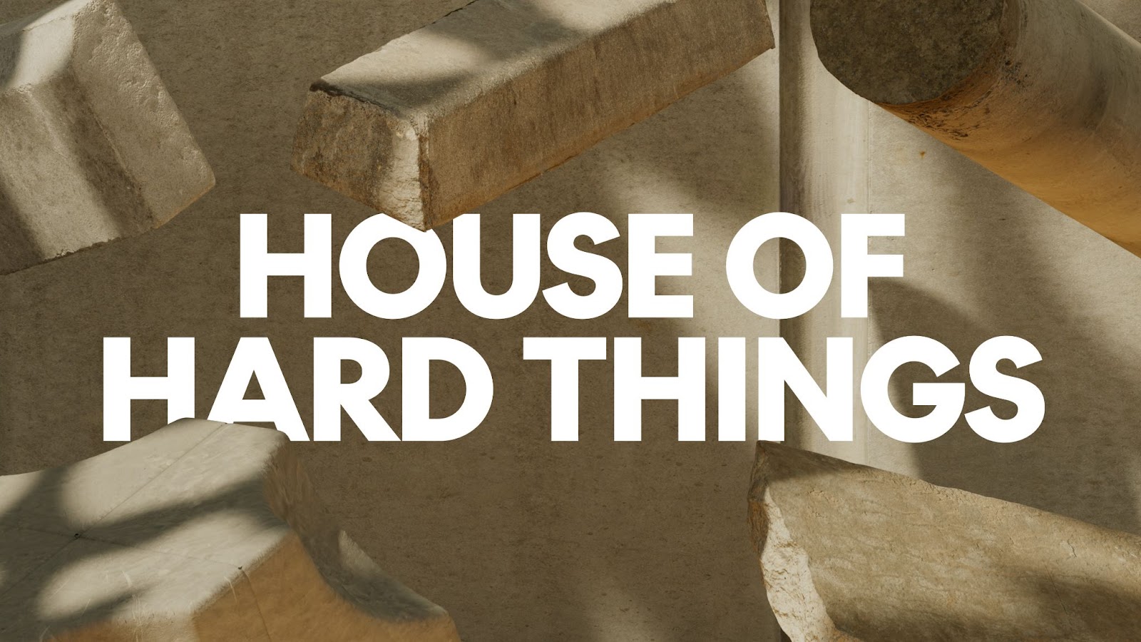 Bio-Concrete & the House of Hard Things Branding and Visual Identity