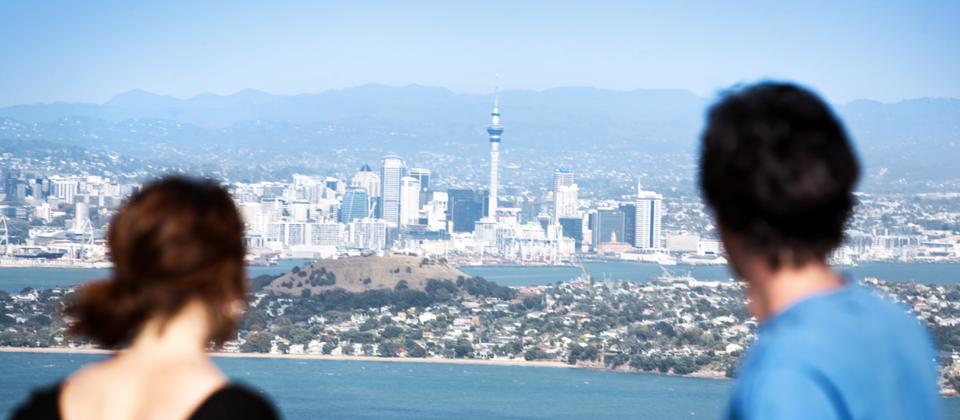 Image result for the view of auckland city from rangitoto