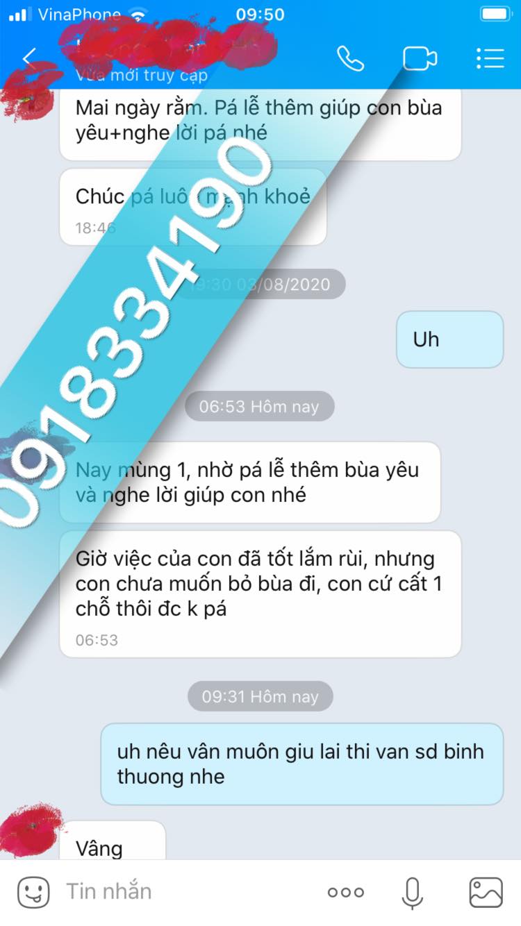 cách bỏ bùa hại người