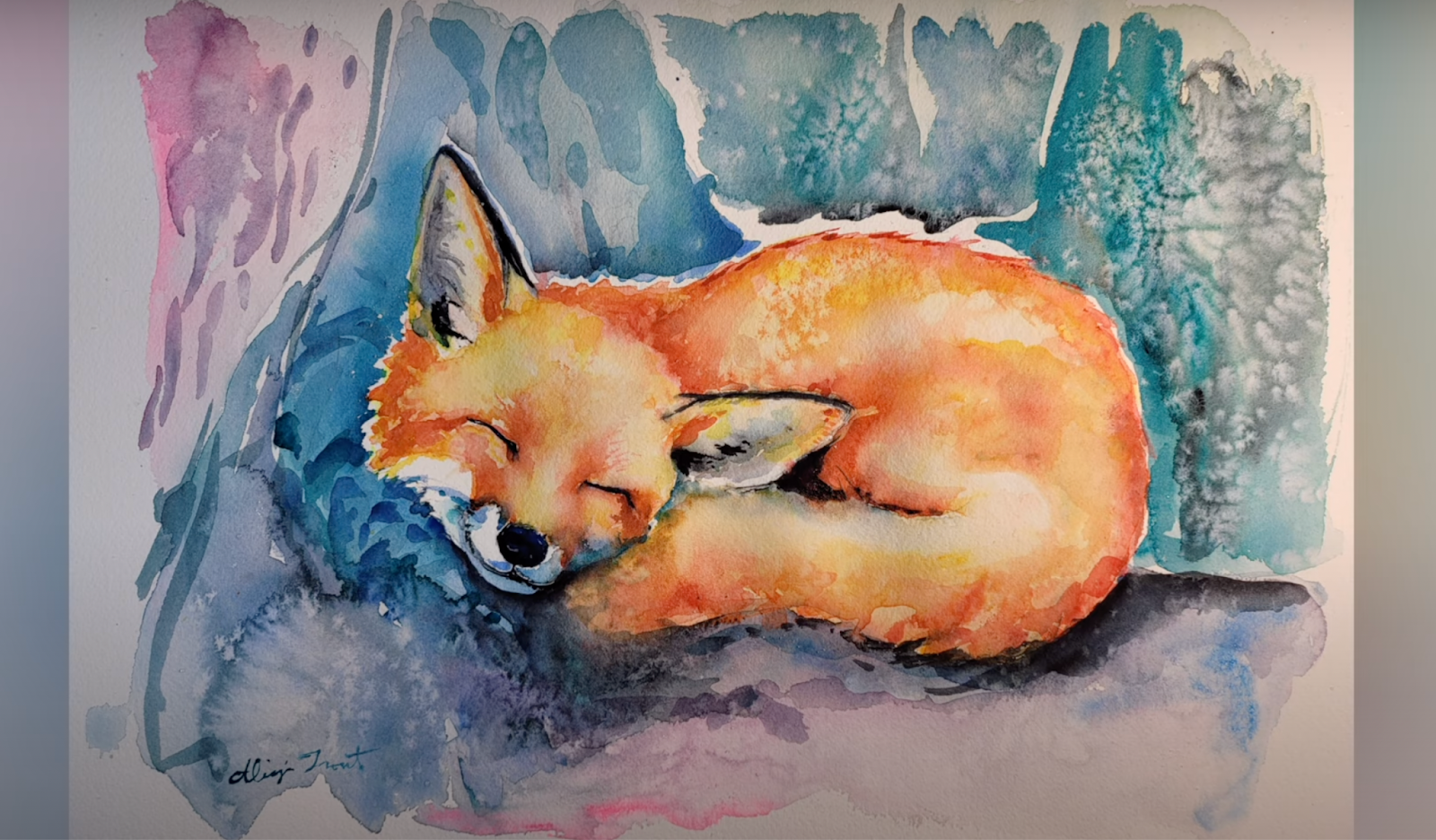 How to Paint a Fox