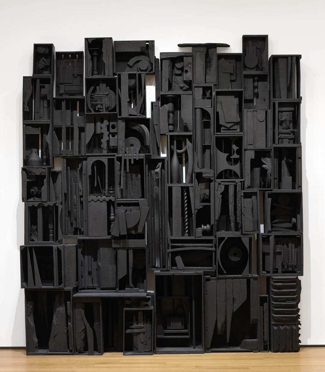 louise nevelson sky cathedral modern sculpture