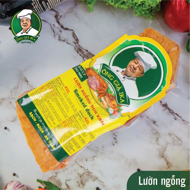 Lườn ngỗng hun khói Ông già IKA