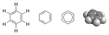 hidrocarboneto aromático: benzeno
