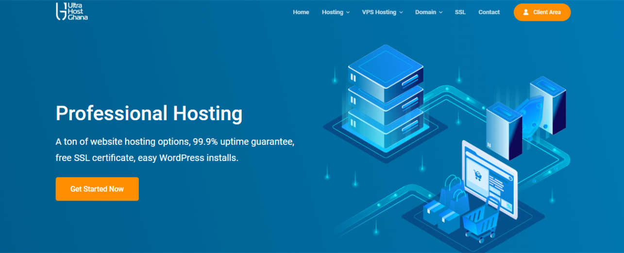 Cheapest hosting in Ghana Ultra host