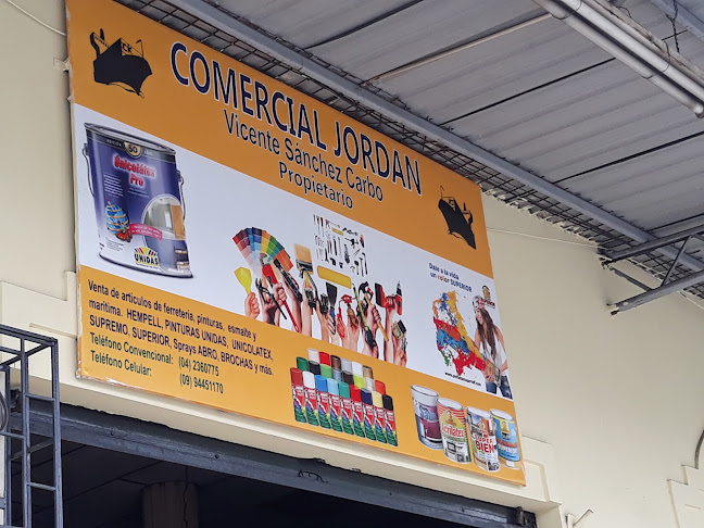 Opiniones de Comercial Jordan en Guayaquil - Tienda de pinturas