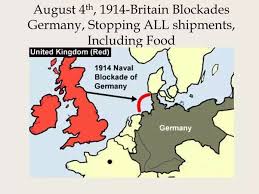 Billedresultat for british blockade world war 1