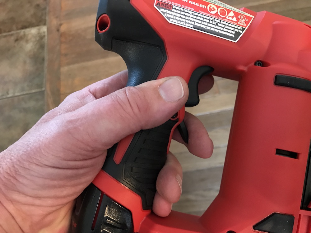 milwaukee pin nailer