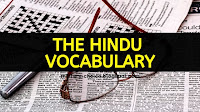 The Hindu Vocabulary with Hindi meaning antonyms and Synonyms