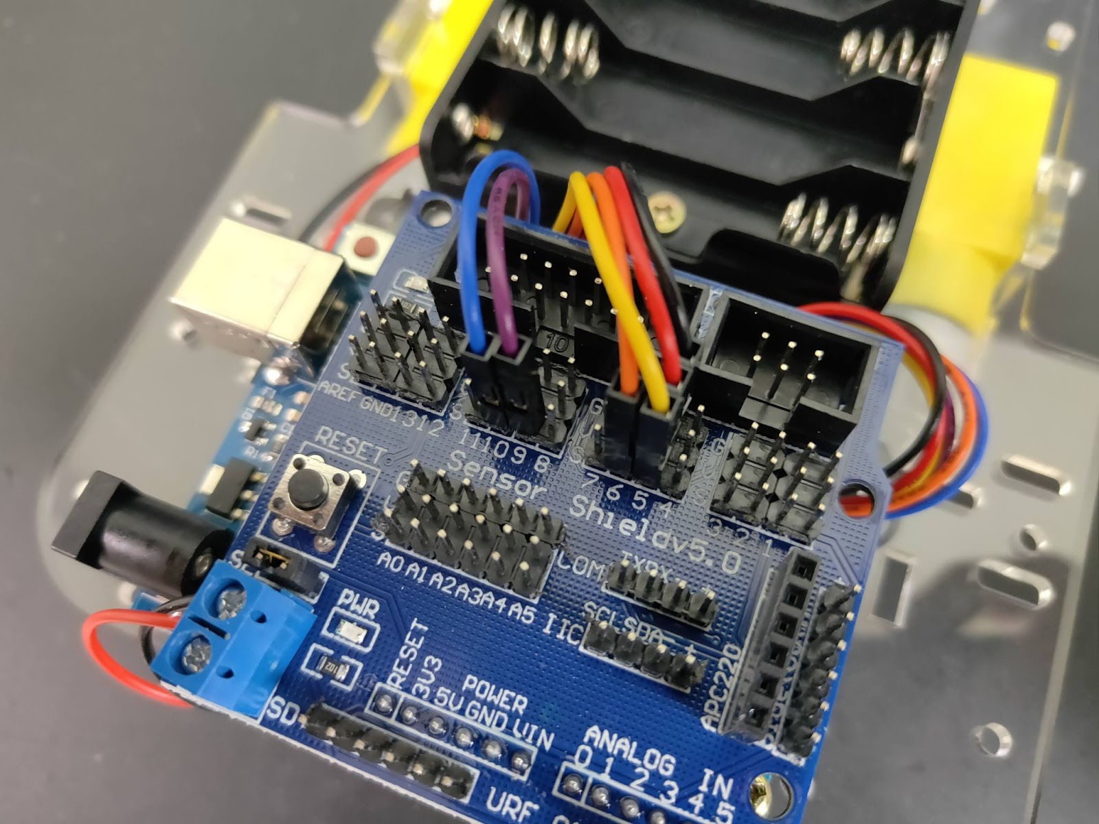 Arduino 自走車系列 - 單元(一)組裝篇