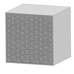 Bond increase: by shifting the volume elements halfway up the voxel, a kind of “brick-like bond” is created in the component, resulting in the yield line being offset. 