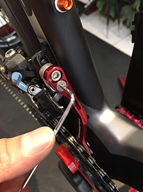A chain catcher can be installed to stop your mountain bike chain from coming off. 