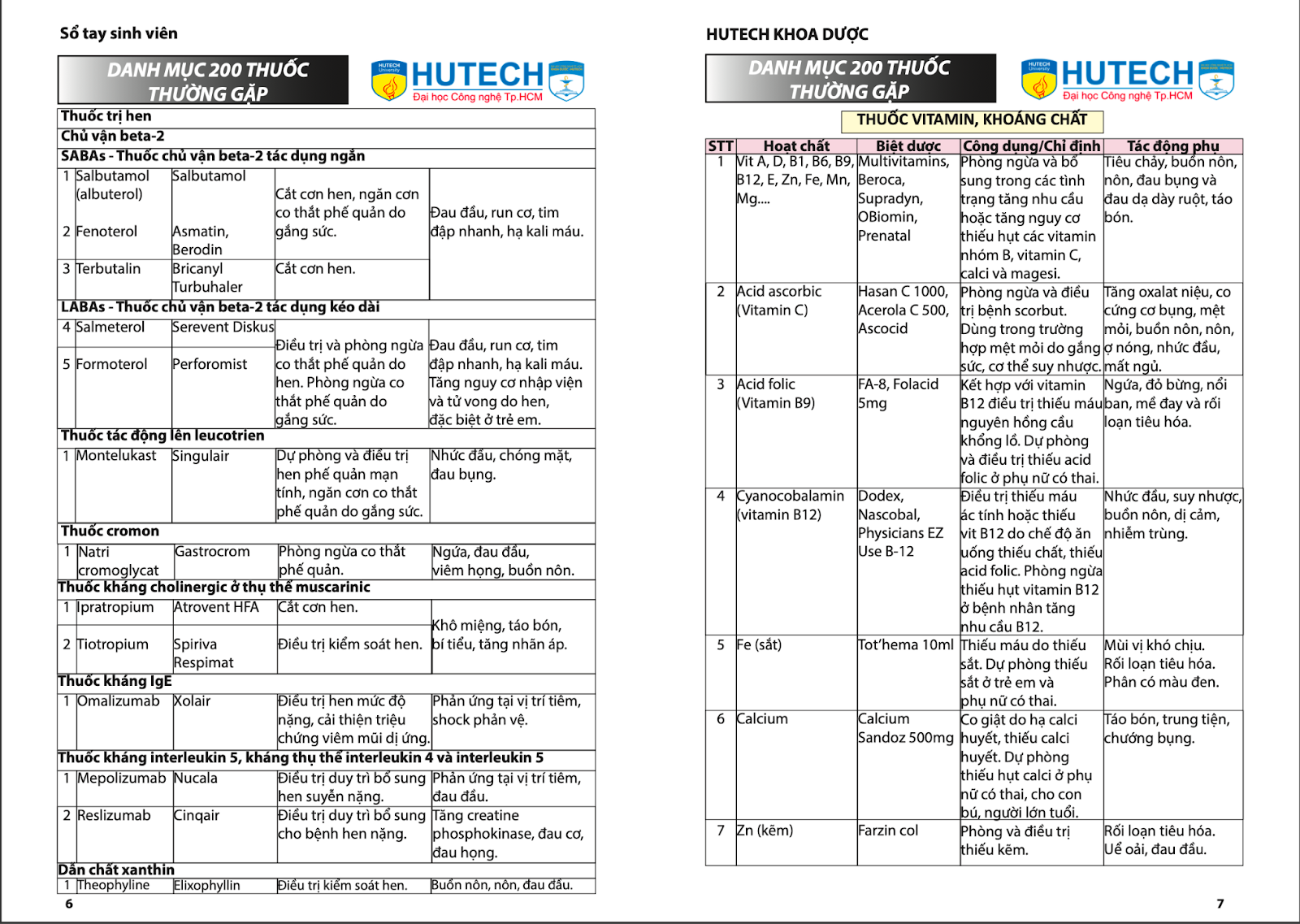 2022-2023 SỔ TAY SINH VIÊN KHOA DƯỢC - STUDENT HANDBOOK 18