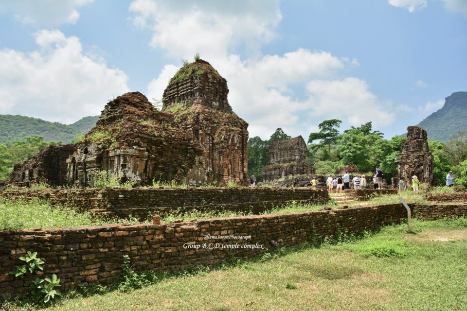 Group B,C, D temple complex