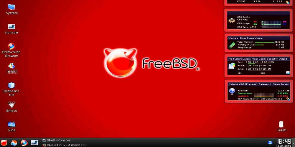 FreeBSD interface