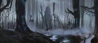 ArtStation - Haunted Forest, Mariusz Krzywicki