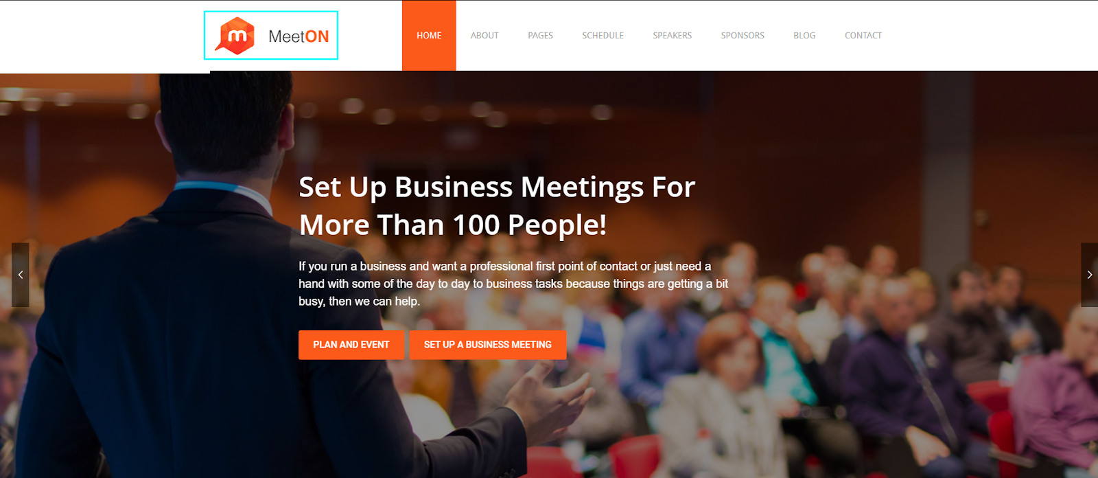 Meeton – Event and Conference WordPress Theme