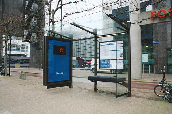 Độc đáo những ý tưởng quảng cáo ở bến xe bus 10 Độc đáo những ý tưởng quảng cáo ở bến xe bus 10