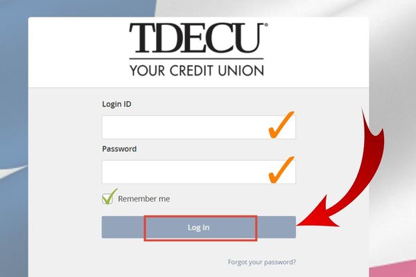 log into tdecu credit union