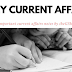 Daily Important Current Affairs Dec, 6-7 2019