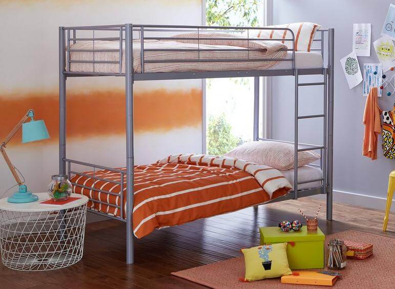 Mẫu giường tầng rẻ giá đẹp làm bằng sắt 2