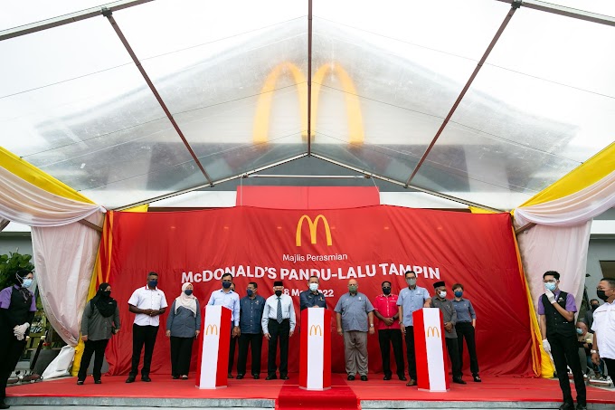McDonald's Malaysia Rasmi Restoran Pandu-Lalu Tampin, Rancakkan Pembangunan Sosio Ekonomi Negeri Sembilan