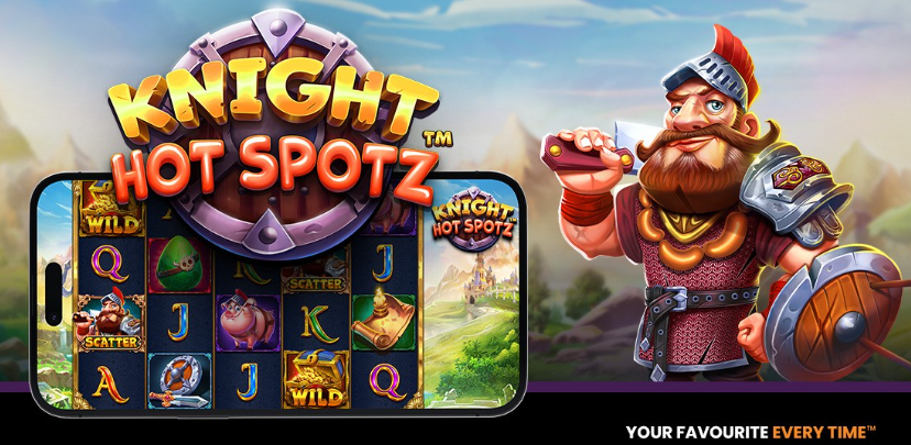 Pragmatic Play udgiver en ny online spillemaskine med eventyrtema, Knight Hot Spotz