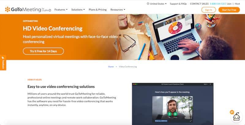 GoToMeeting: software para reuniones en línea