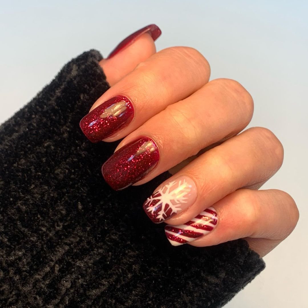 50 Nail Designs for Christmas 2023 – Lovely Nails And Spa