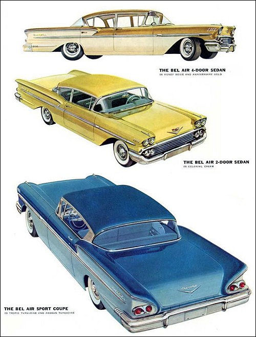Chevrolet 1958.